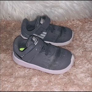 Grey Nike Toddler Shoes